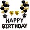 Hot Happy Birthday Decoration Multiple Color Banner Balloons Set Party Supplies